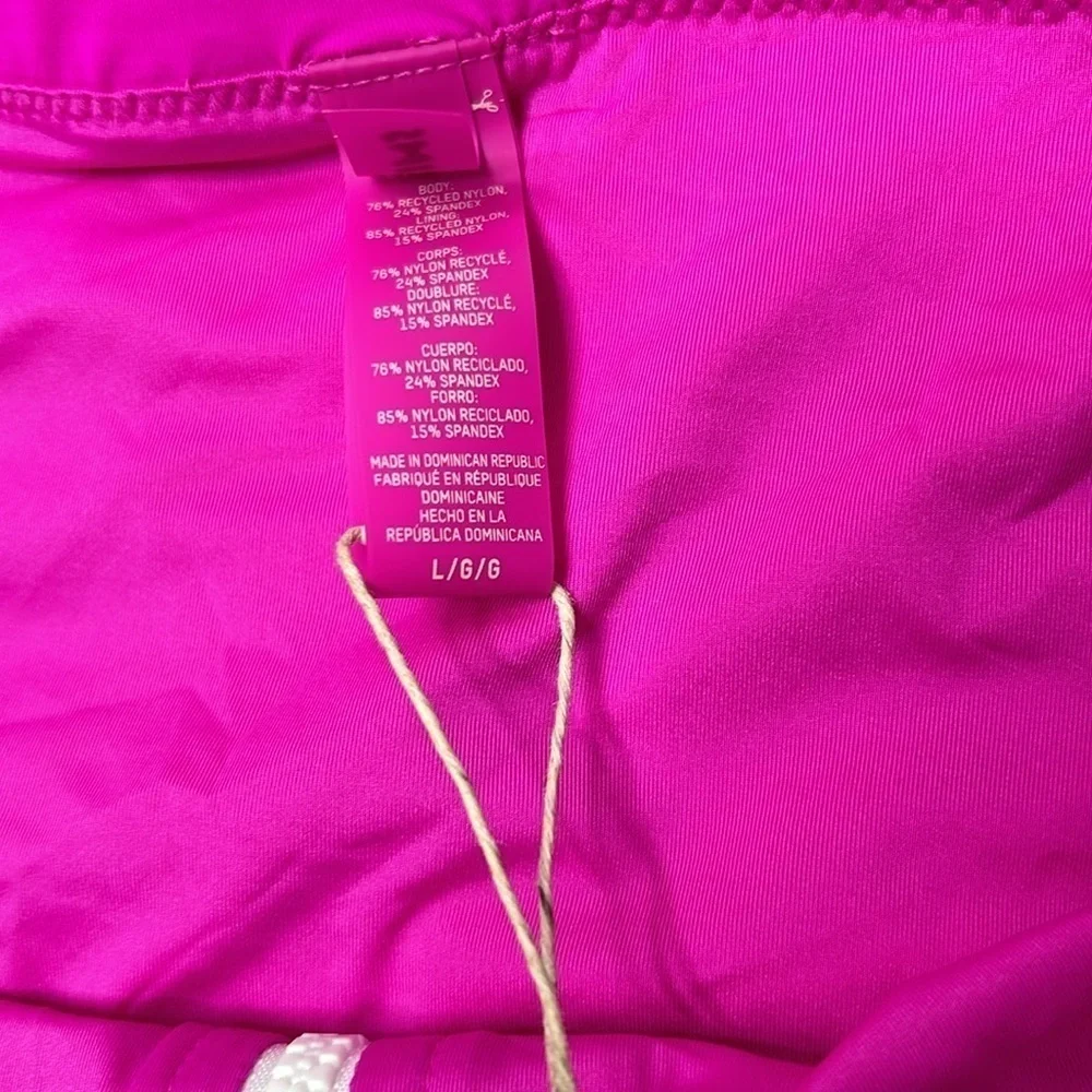 NWT SKIMS ZIP-UP SWIM MINI SKIRT large